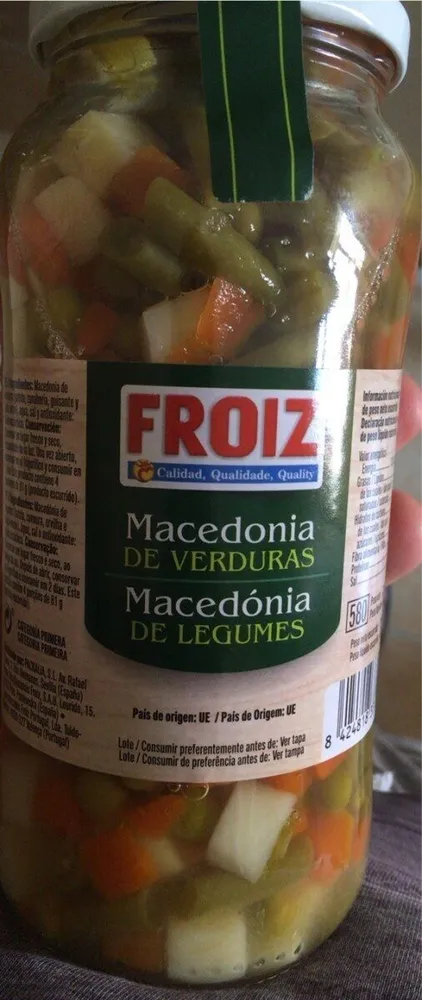 Macedonia de verduras