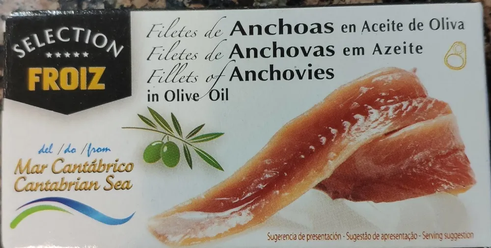 Anchoas en aceite de oliva