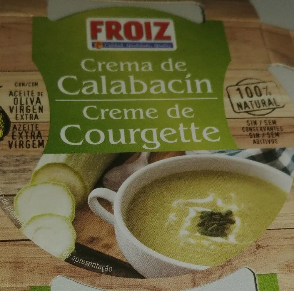 Crema de Calabacín