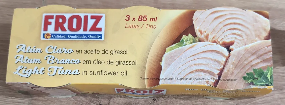 Atún claro en aceite girasol