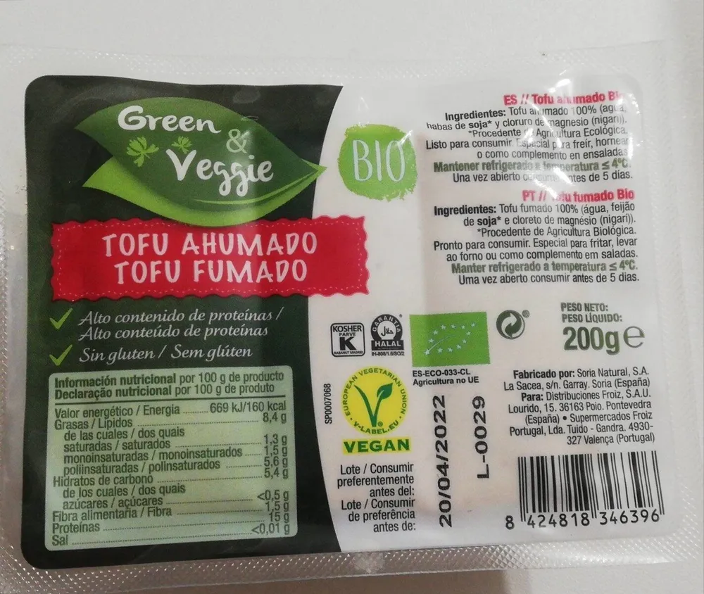 Tofu ahumado