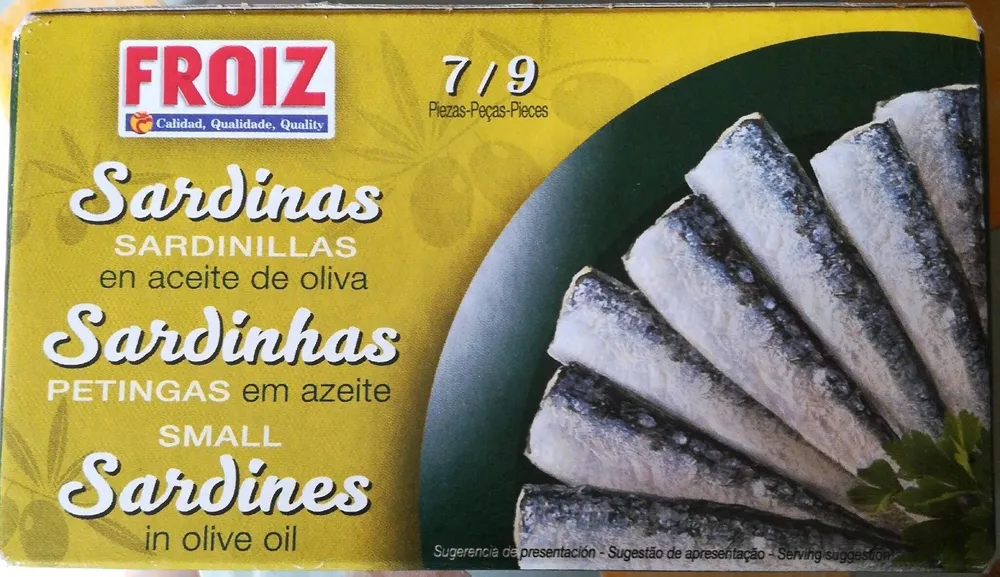 Sardinillas en aceite de oliva