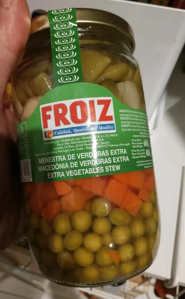 Menestra de verduras extra