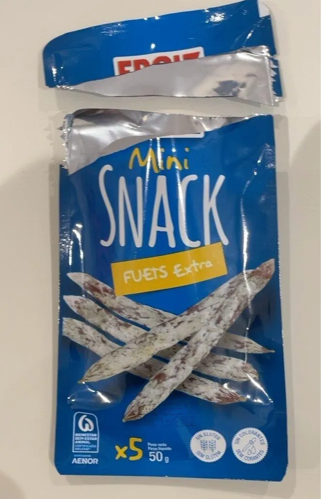 Mini snack fuet extra