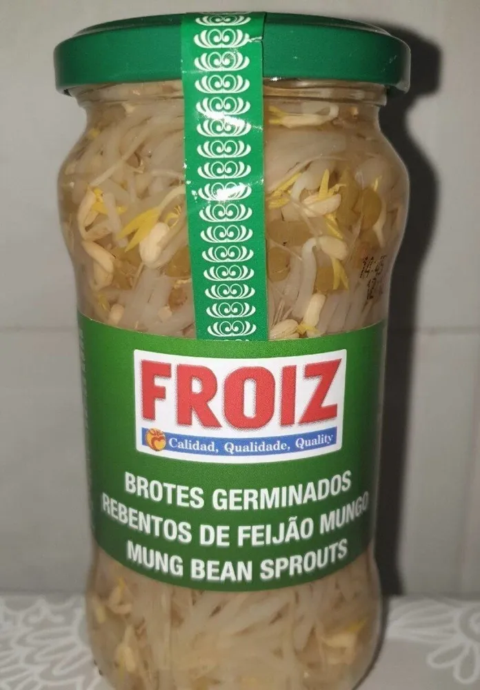 Brotes germinados de soja