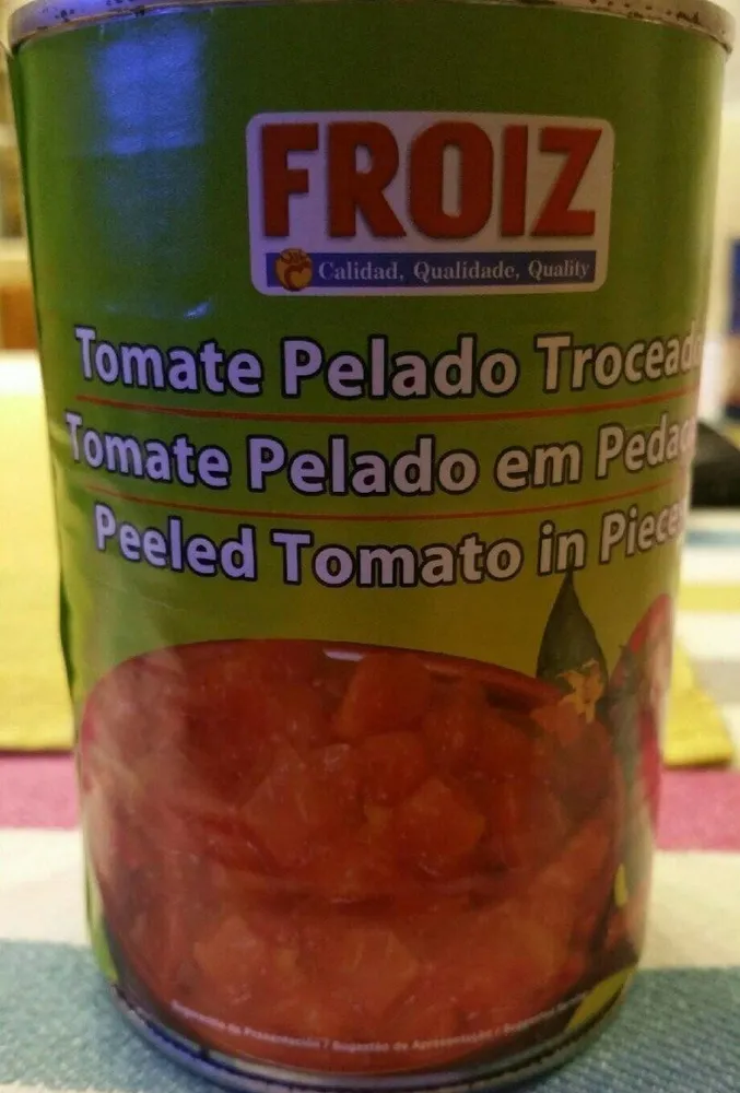Tomate pelado troceado