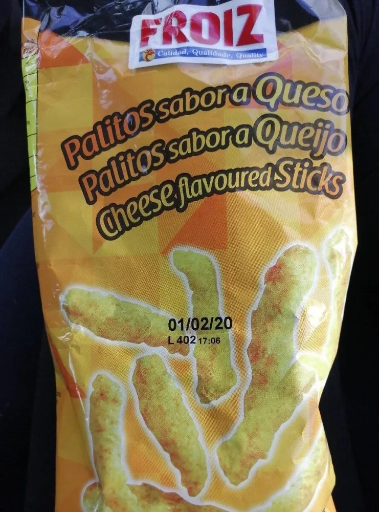 Palitos sabor a queso