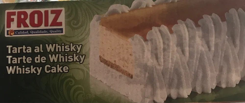 Tarta al whisky