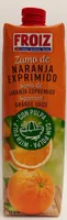 Zumo de naranja exprimido