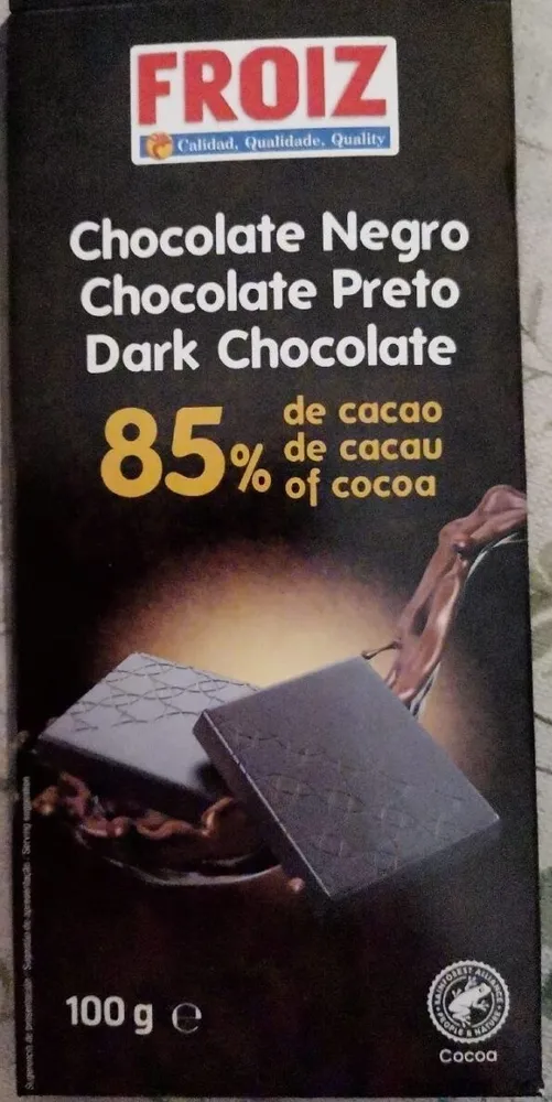 Chocolate Negro 85% de cacao