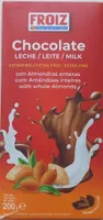 Chocolate con leche con almendras enteras