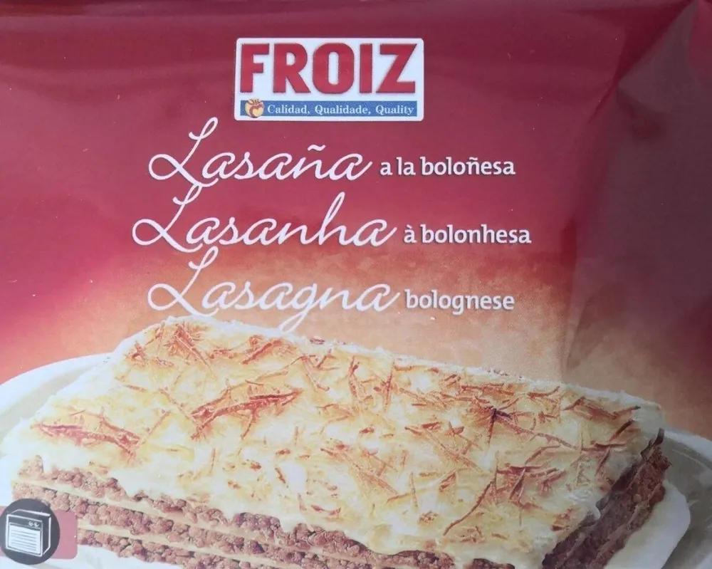 Lasaña a la boloñesa