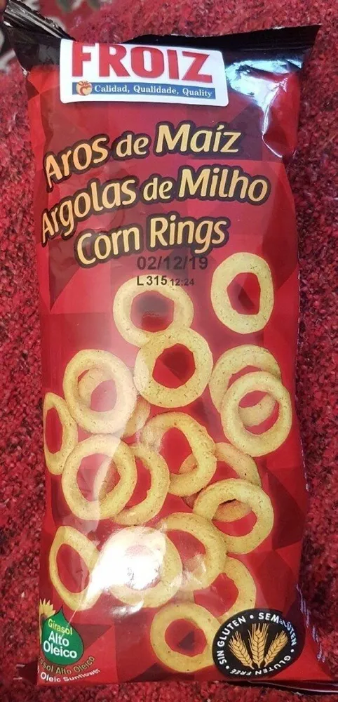 Aros de maíz
