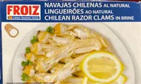 Navajas chilenas al natural