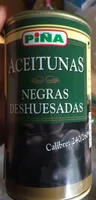 Aceitunas negras deshuesadas