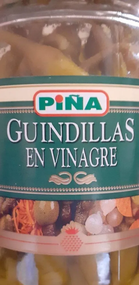 Guindillas en vinagre