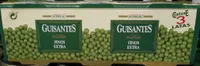 Guisantes finos extra
