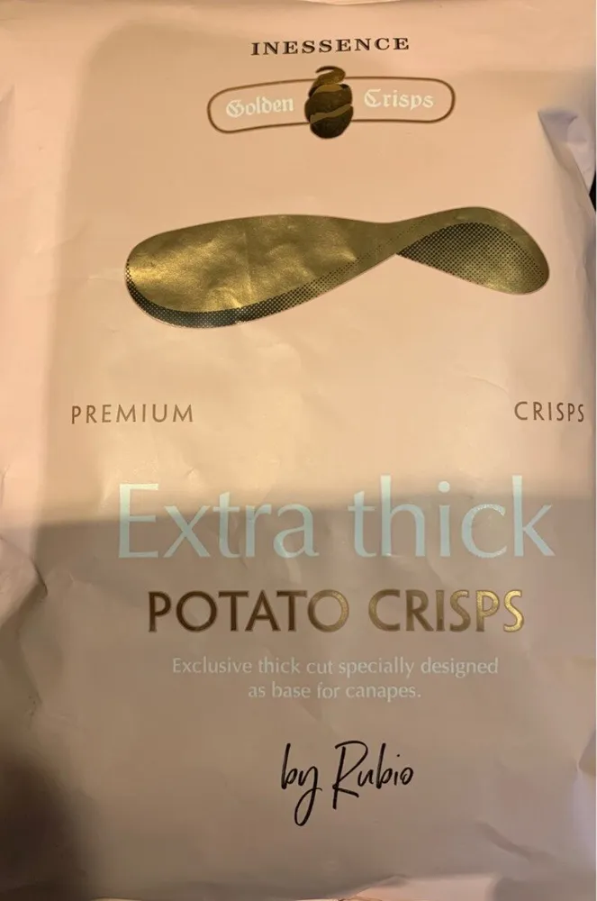 Extra Thick Potato crisps