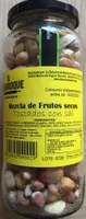 Mezcla de frutos secos tostados con sal