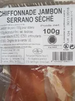 Chiffonnade jambon serrano séché