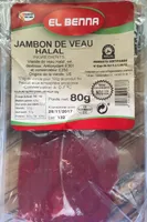 Jambon de veau halal