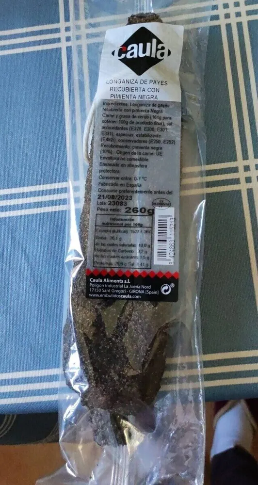 Longaniza de payés