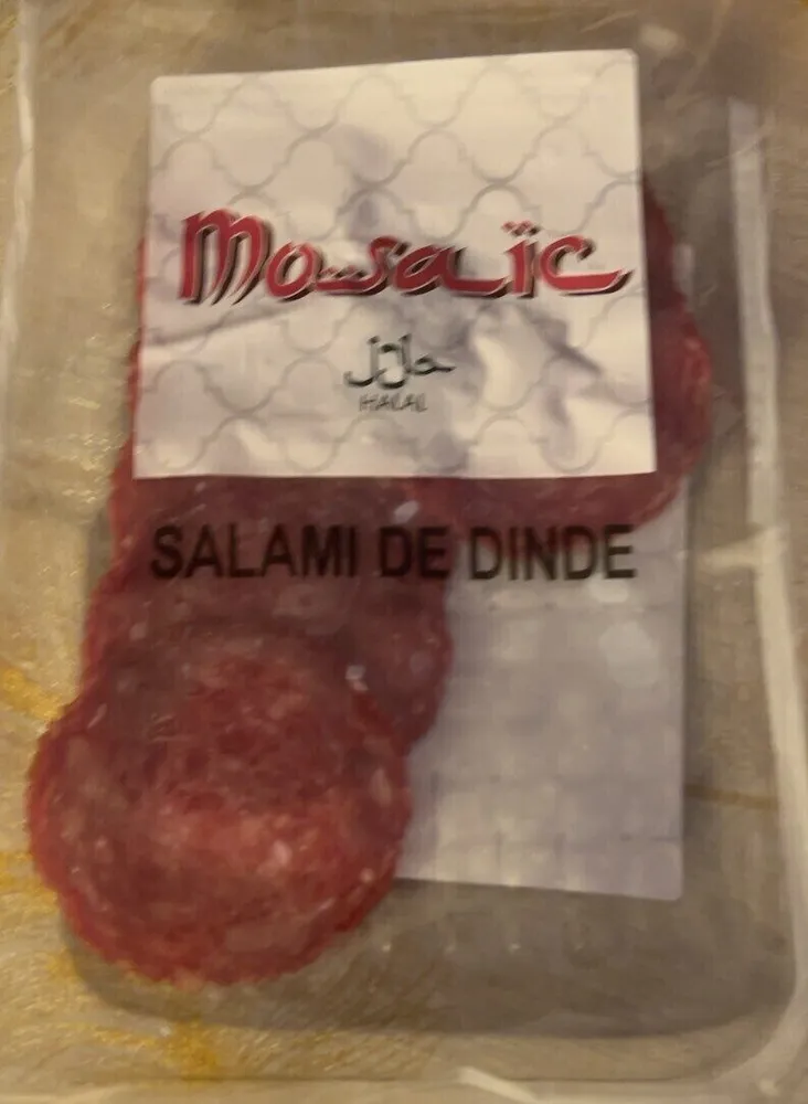 Salami de dinde