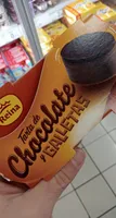 Tarta de chocolate y galletas