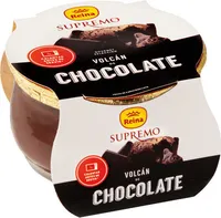 Supremo volcán de chocolate