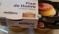 Flan de huevo al baño maria