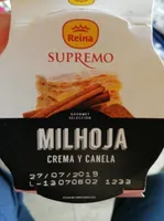 Milhojas canela y crema