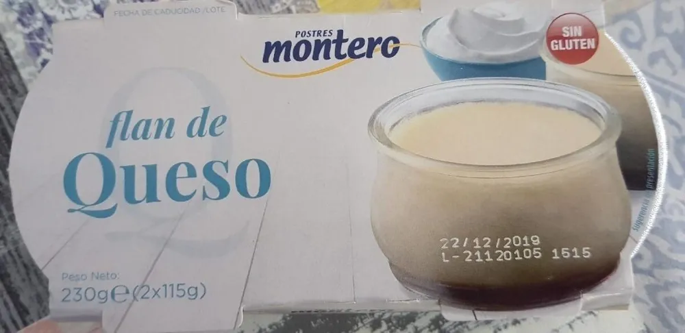 Flan de queso