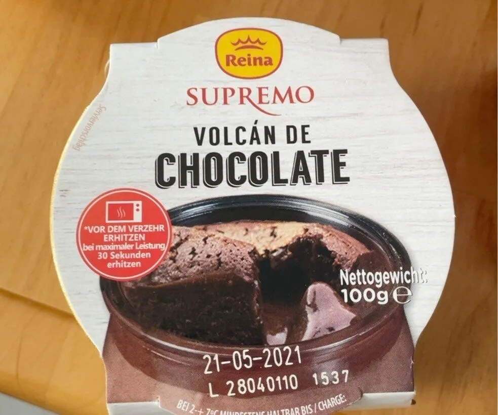 Volcán de Chocolate