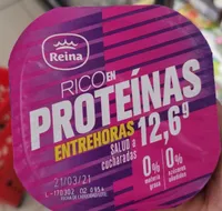 Yogur rico en proteínas natural