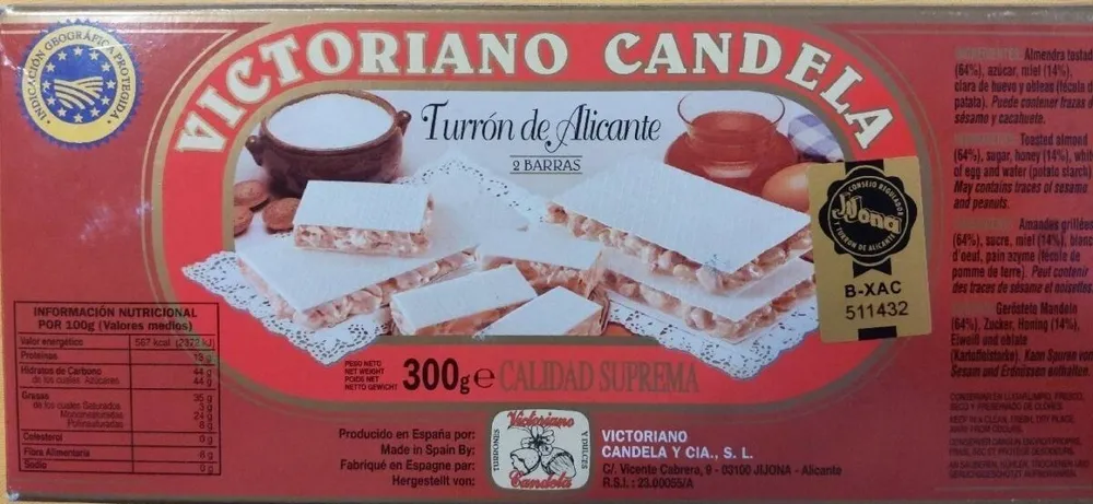 Turrón de Alicante