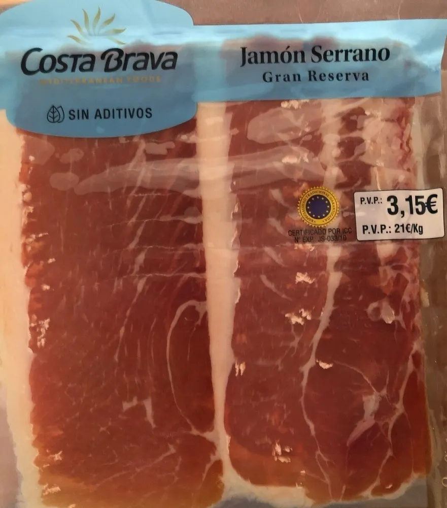 Jamon Serrano Costa Brava