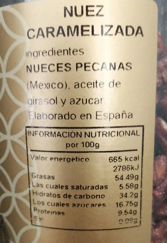 Nuez caramelizada