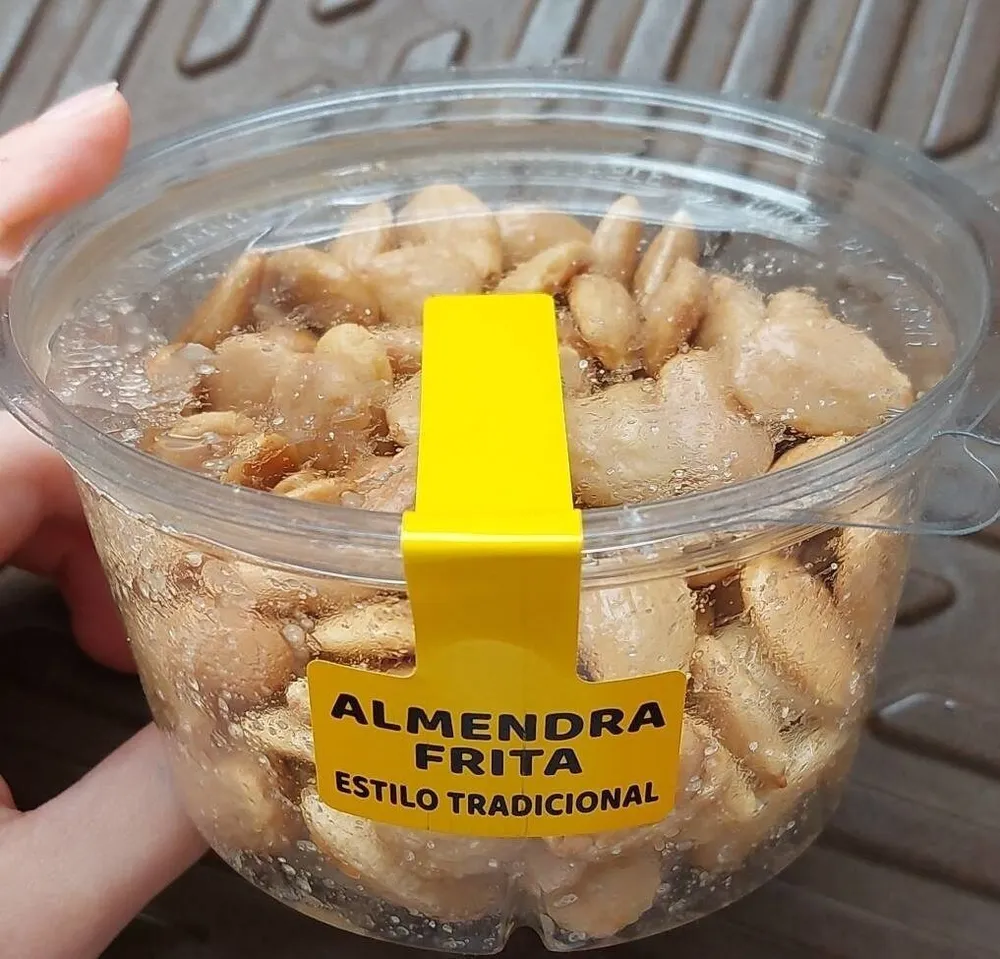 Almendra frita estilo tradicional