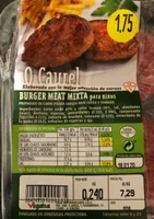 Burger meat mixta