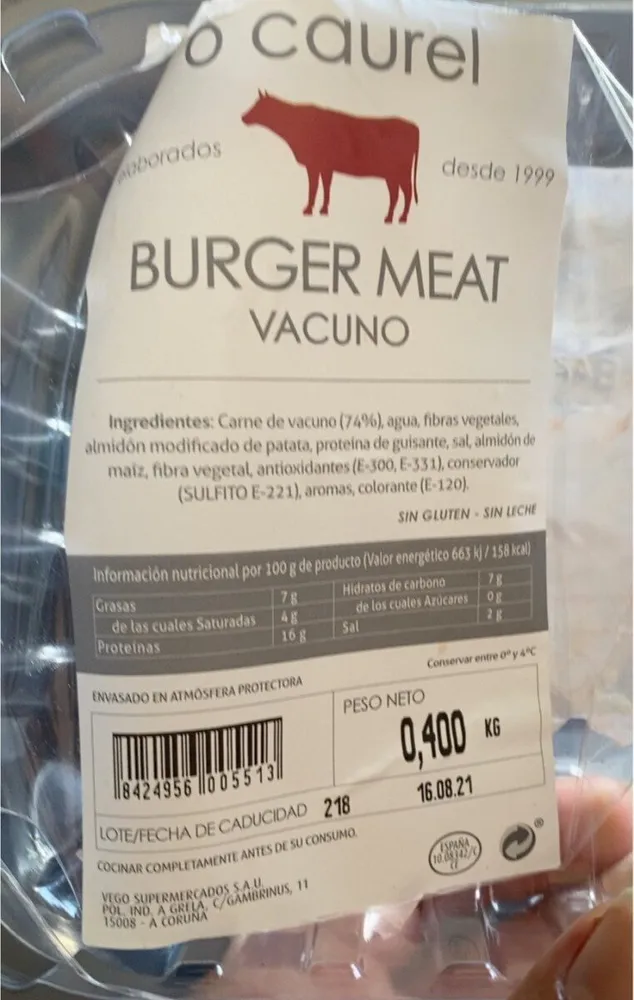 Burguer meat