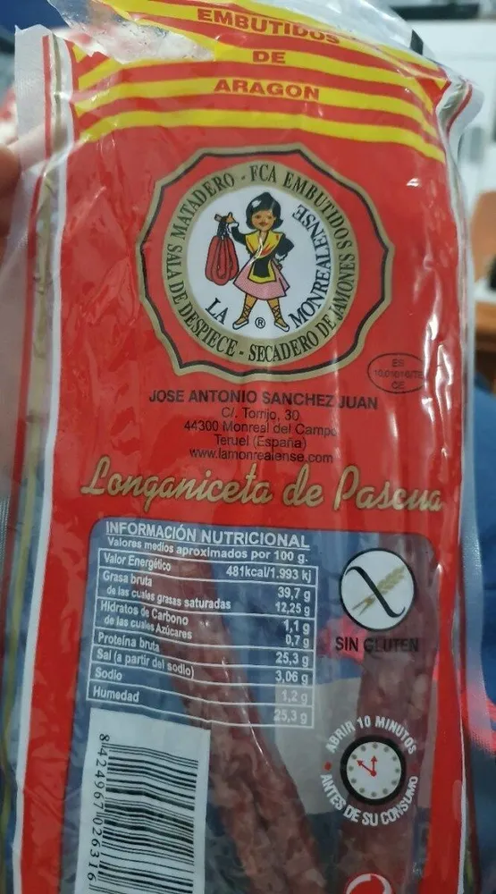 Longaniza de pascua