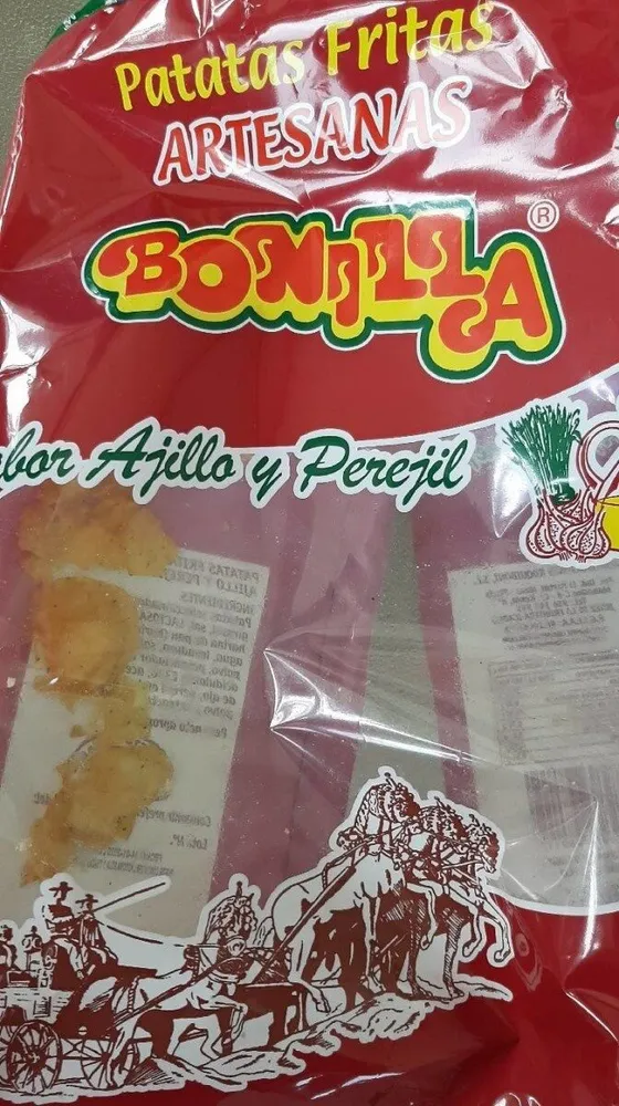 Patatas fritas sabor ajo y perejil