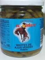 Brotes de ajos verdes