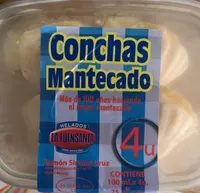 Conchas mantecado