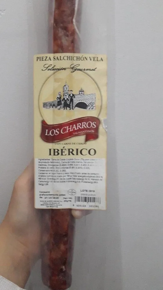 Pieza Salchichón Vela