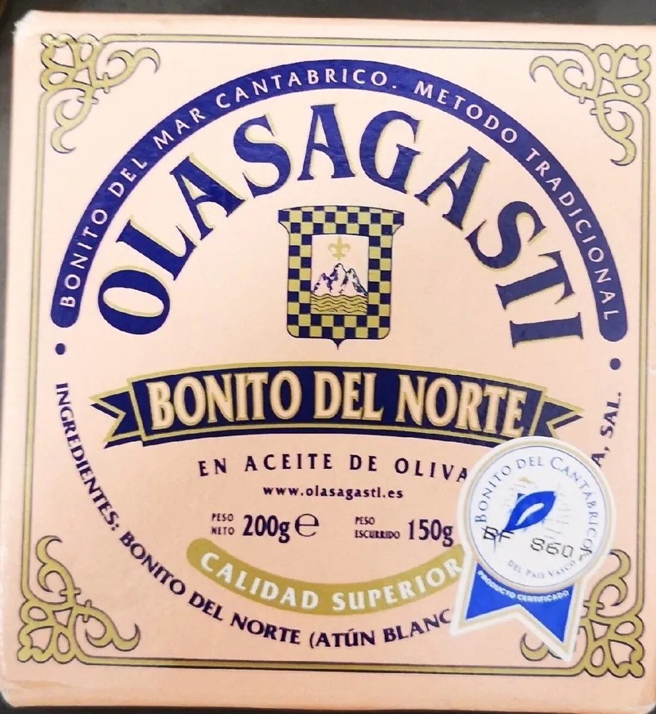 Bonito del norte en aceite de oliva