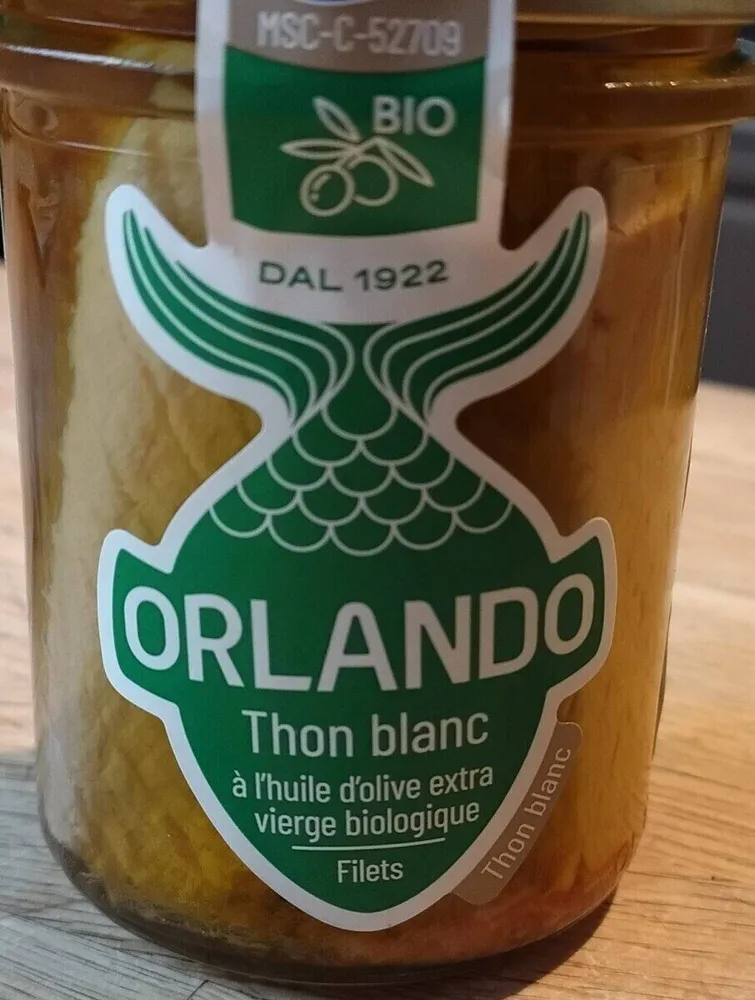 Thon blanc à l'huile d'olive extra vierge biologique