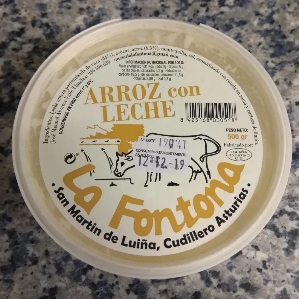 Arroz con leche