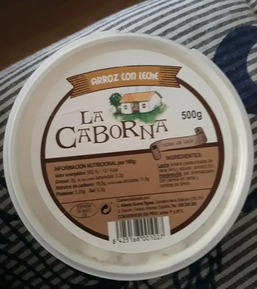 Arroz con leche