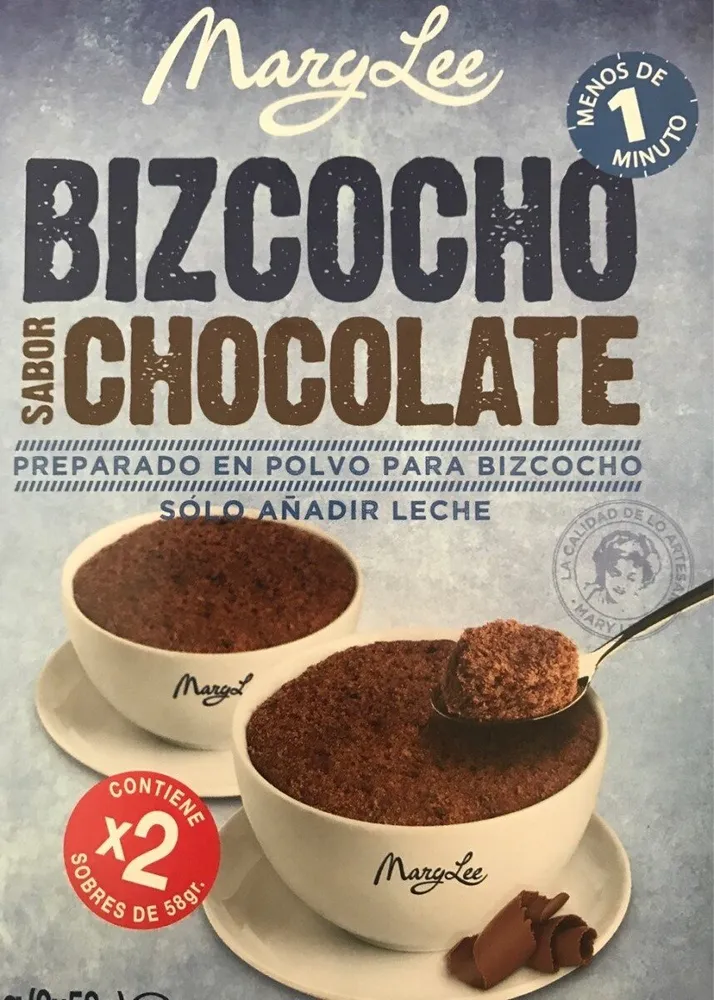 Bizcocho sabor chocolate